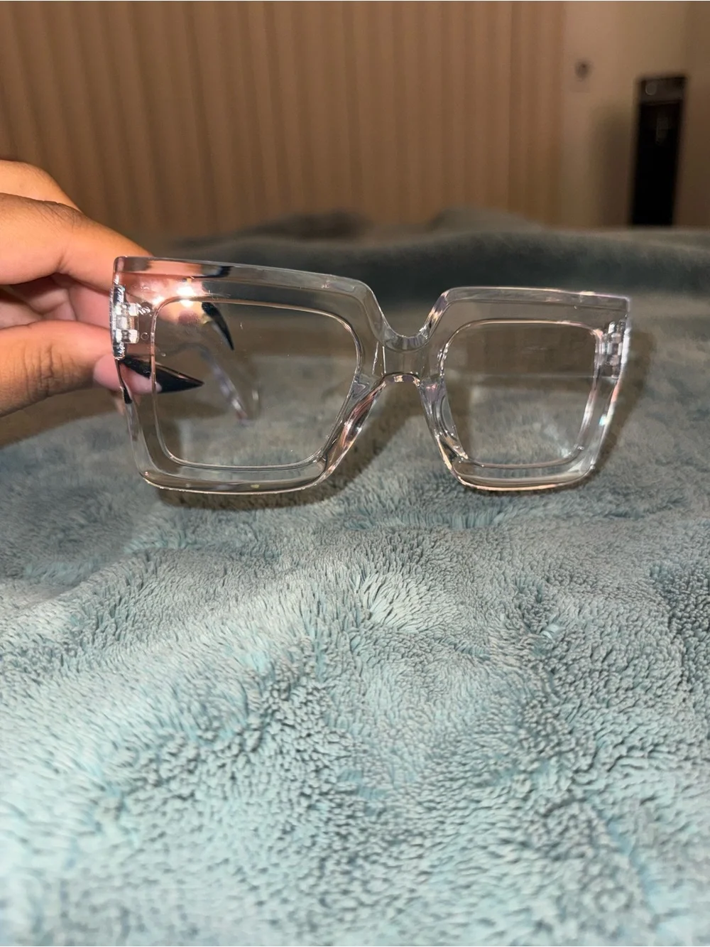 3 Oversized Square Fashion Glasses